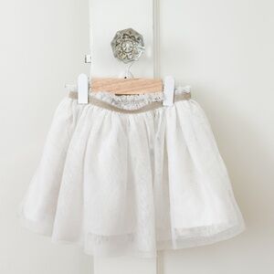 Cat & Jack Skirt 4T White